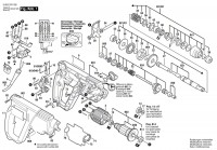 Bosch 0 603 376 780 Pbh 200 Re Rotary Hammer 230 V / Eu Spare Parts